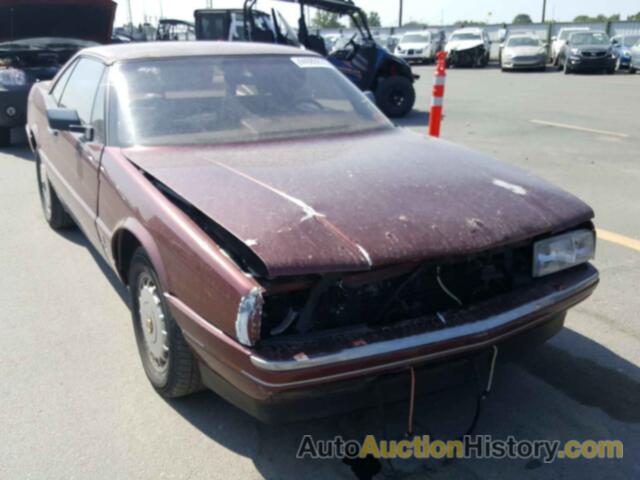1987 CADILLAC ALL OTHER, 1G6VR3179HU101571