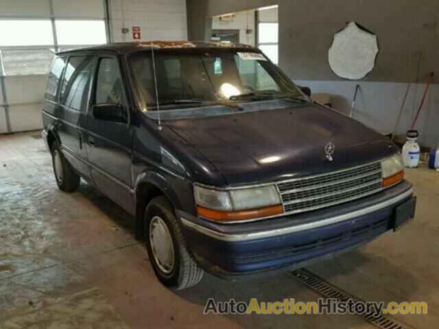 1993 PLYMOUTH VOYAGER, 2P4GH2538PR169345