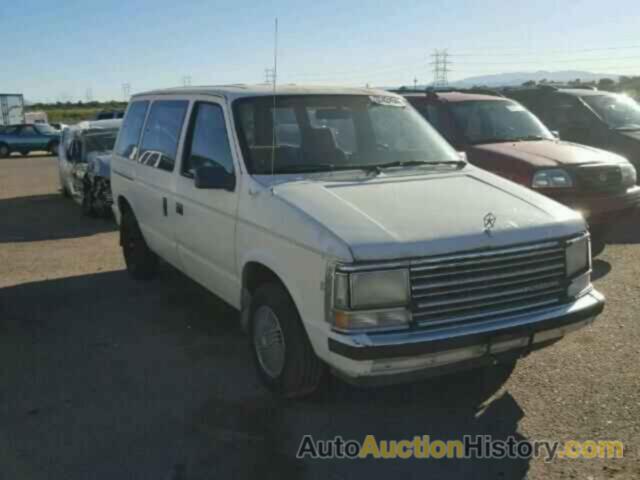 1987 PLYMOUTH VOYAGER SE, 2P4FH4136HR373124