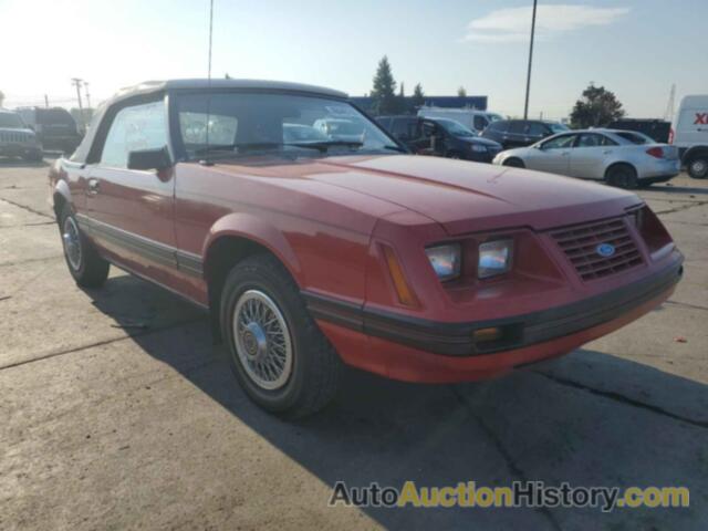1984 FORD MUSTANG GLX, 1FABP2733EF230805