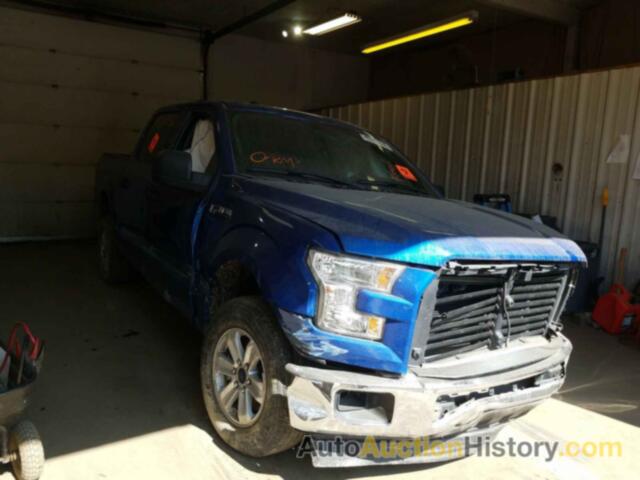 2017 FORD F150 SUPERCREW, 1FTEW1C88HKD74495