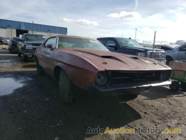 1972 FORD MUSTANG, 2F057226628