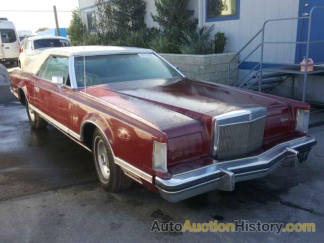 1977 LINCOLN MARK SERIE, 8Y89A924793