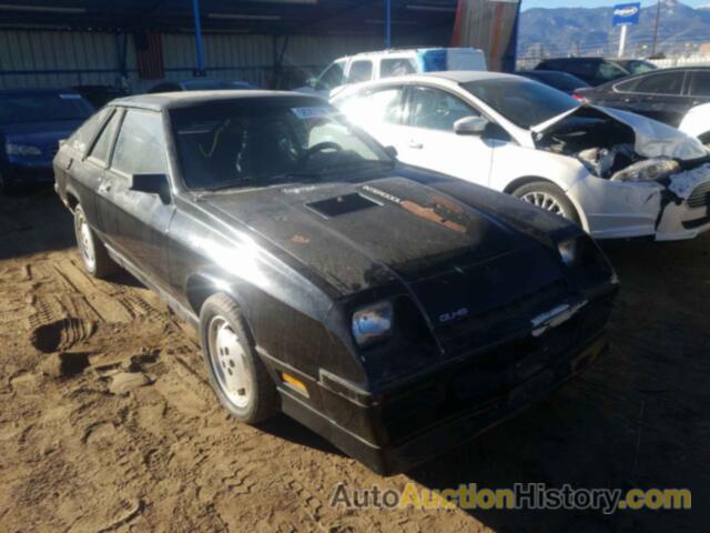 1987 DODGE ALL OTHER CHARGER, 1B3BZ64E2HD578887