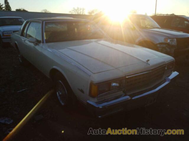 1984 CHEVROLET CAPRICE CLASSIC, 1G1AN47H9EH151591