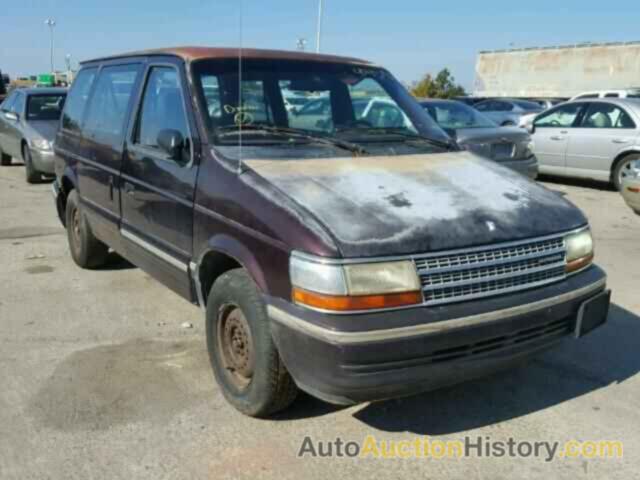 1992 PLYMOUTH VOYAGER, 2P4GH253XNR782449