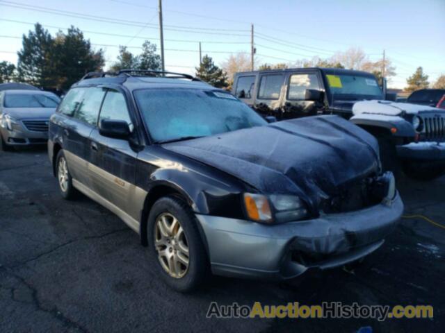2001 SUBARU LEGACY OUTBACK LIMITED, 4S3BH686116610629