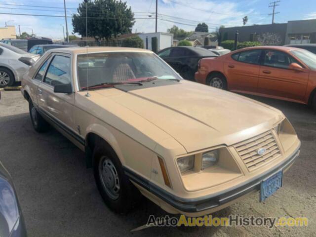 1984 FORD MUSTANG L, 1FABP283XEF133969