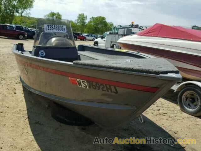2006 LUND BOAT ONLY, LBBEB134L506