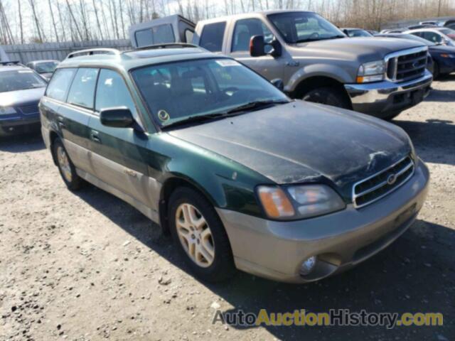 2001 SUBARU LEGACY OUTBACK LIMITED, 4S3BH686017608459