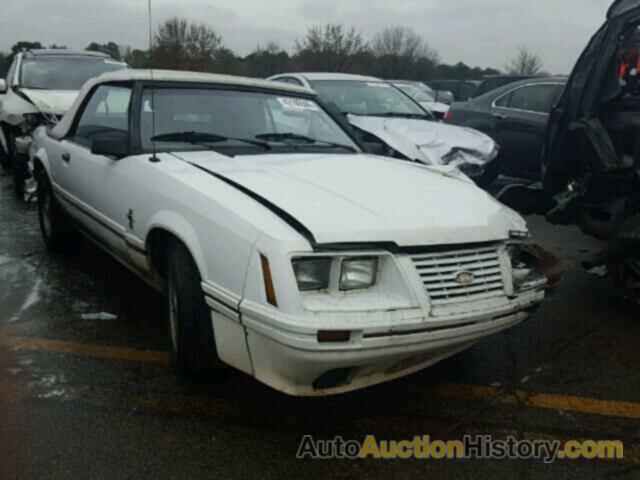1984 FORD MUSTANG GL, 1FABP27M4EF177783