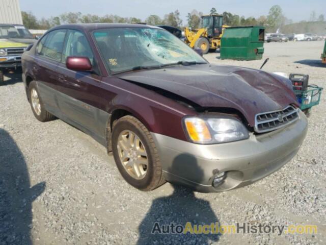 2001 SUBARU LEGACY OUTBACK LIMITED, 4S3BE686717204132