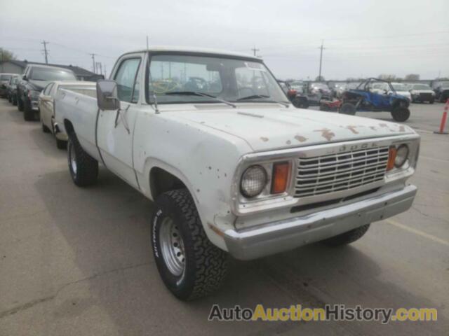 1978 DODGE ALL OTHER, W23BE8J517184