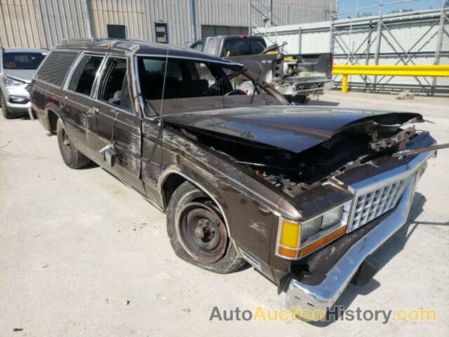 1986 FORD LTD CROWN VICTORIA COUNTRY SQUIRE, 2FABP44F4GX142590