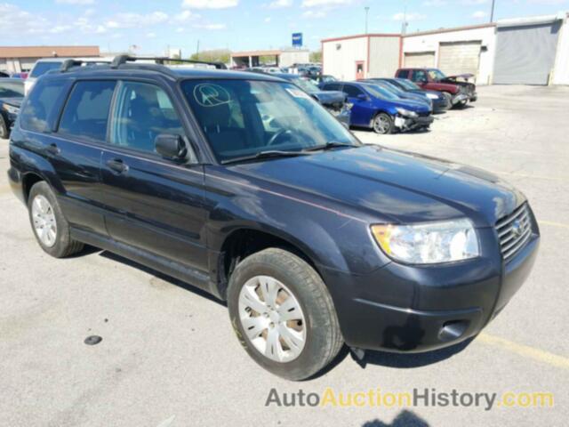 2008 SUBARU FORESTER 2.5X, JF1SG636X8H711831