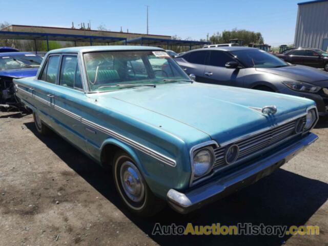 1966 PLYMOUTH ALL OTHER, RH41D65137131