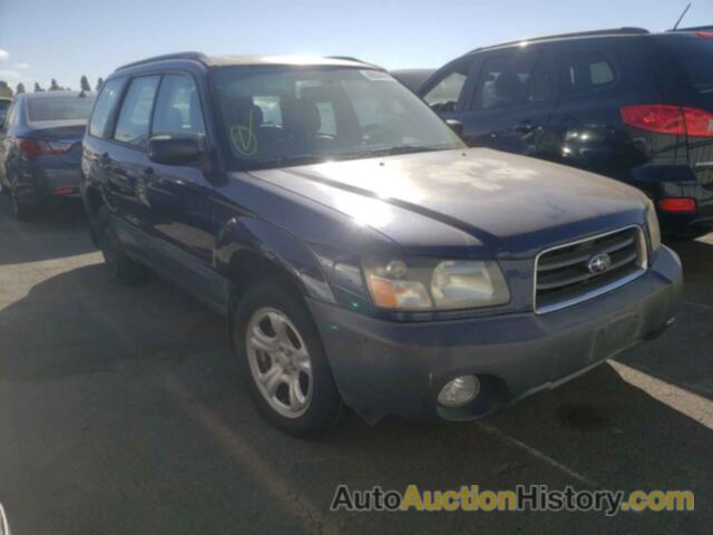 2005 SUBARU FORESTER 2.5X, JF1SG63605H755400