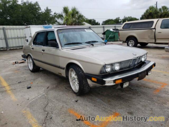 1987 BMW 5 SERIES E AUTOMATIC, WBADK8302H9712438