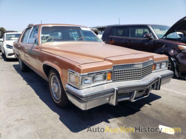 1979 CADILLAC ALL OTHER, 6B69S99289569