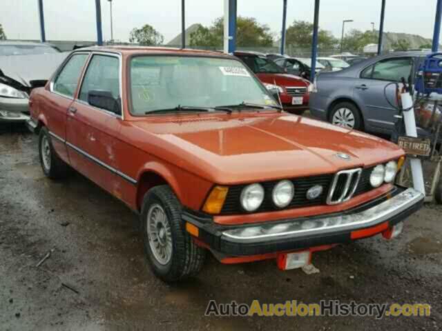 1981 BMW 320I AUTOM, WBAAG4301B8064505
