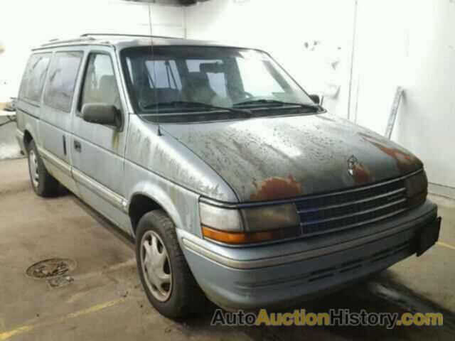1991 PLYMOUTH GRAND VOYAGER SE, 1P4GH44R9NX249706