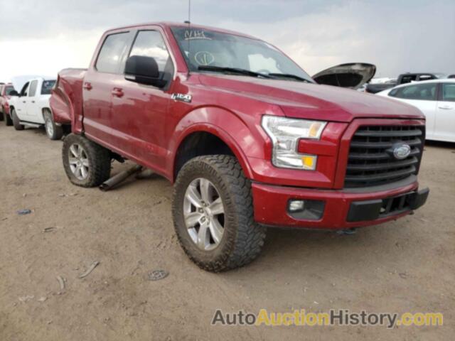 2016 FORD F-150 SUPERCREW, 1FTEW1EFXGFB38921