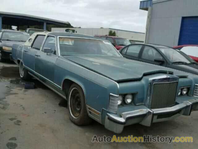 1979 LINCOLN TOWN CAR, 9Y82S612432