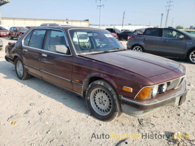 1985 BMW 7 SERIES, WBAFJ910208751738