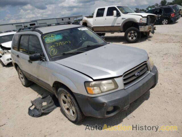 2005 SUBARU FORESTER 2.5X, JF1SG63695H713503