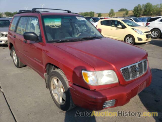 2001 SUBARU FORESTER S, JF1SF65601H703386