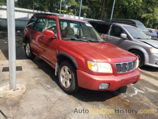 2001 SUBARU FORESTER S, JF1SF656X1H723824