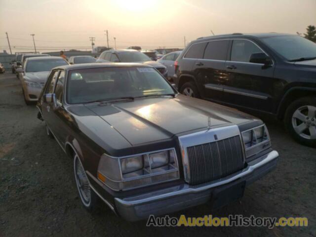 1986 LINCOLN CONTINENTL, 1LNBP97F5GY758779