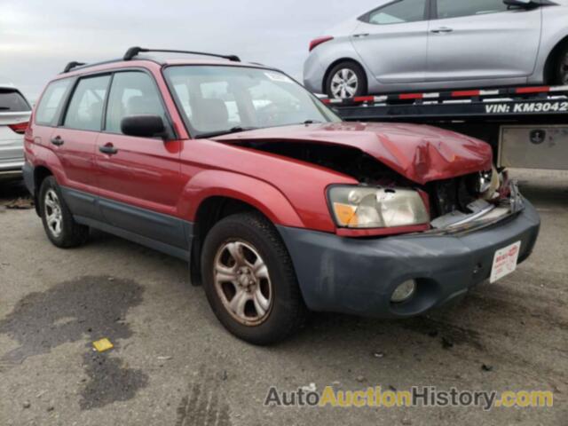 2005 SUBARU FORESTER 2.5X, JF1SG63665H701602