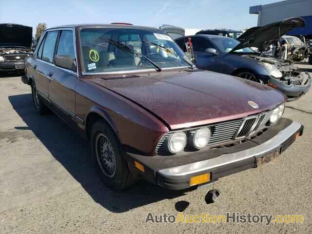 1985 BMW 5 SERIES E, WBADK7304F9356047