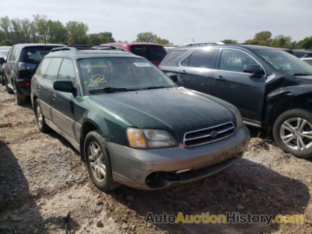 2002 SUBARU LEGACY OUTBACK LIMITED, 4S3BH686927600023