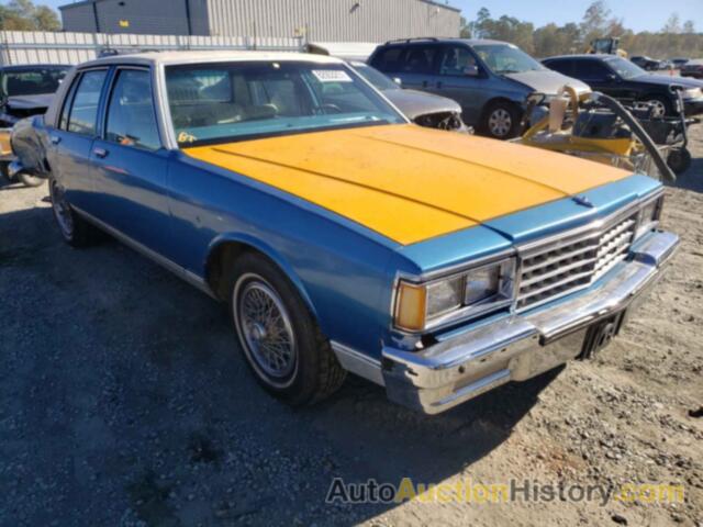 1984 CHEVROLET CAPRICE CLASSIC, 1G1AN69H1EH112423
