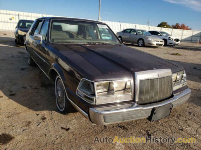 1986 LINCOLN CONTINENTL, 1LNBP97F5GY646239
