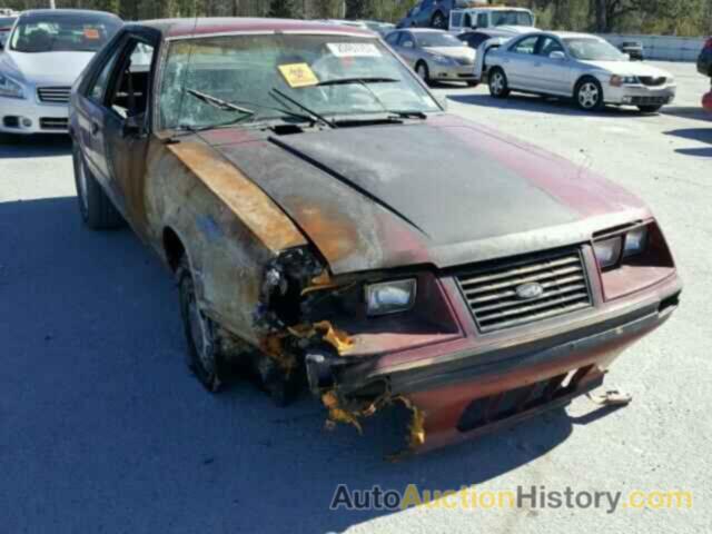 1984 FORD MUSTANG L, 1FABP28M7EF151760
