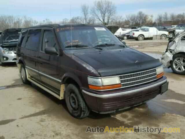 1993 PLYMOUTH VOYAGER, 2P4GH25KXPR262374