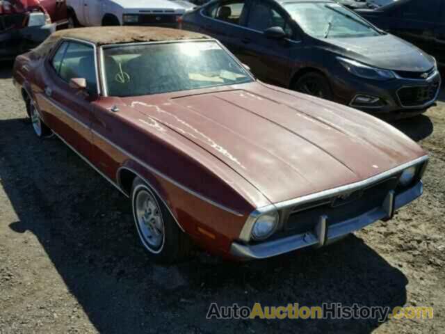 1972 FORD MUSTANG, 2F01F108225