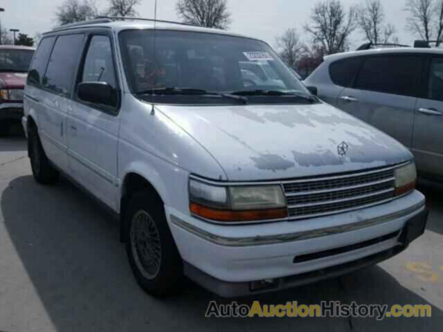 1992 PLYMOUTH VOYAGER LE, 2P4GH55R6NR717135