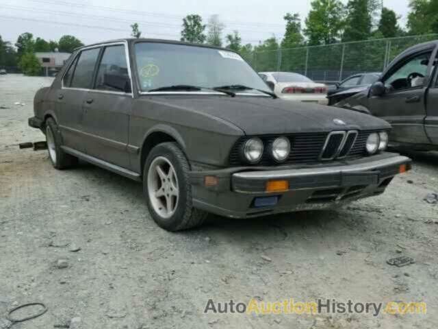1985 BMW 535I AUTOM, WBADC8405F0666584