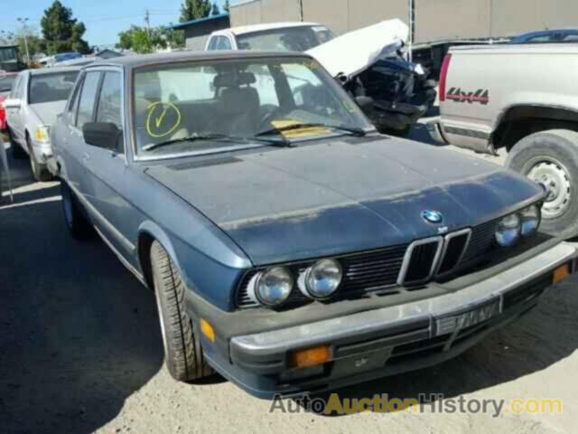 1986 BMW 535I, WBADC7400G0654712