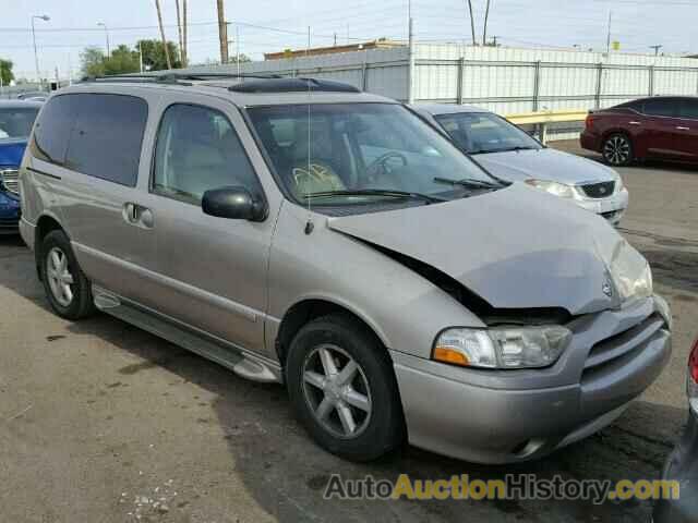 2001 NISSAN QUEST GLE, 4N2ZN17T31D800829