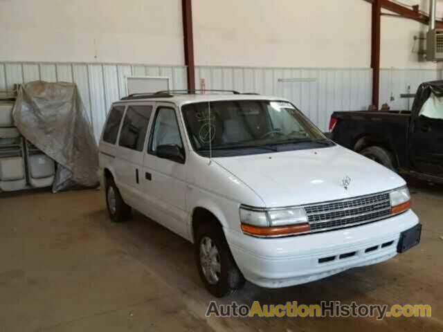 1994 PLYMOUTH VOYAGER, 2P4GH2538RR557887