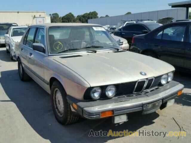 1987 BMW 535I AUTOM, WBADC8404H1722656