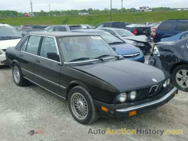1985 BMW 535I, WBADC7409F0653833