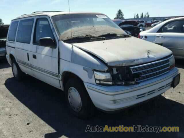 1993 PLYMOUTH VOYAGER, 2P4GH2533PR186084