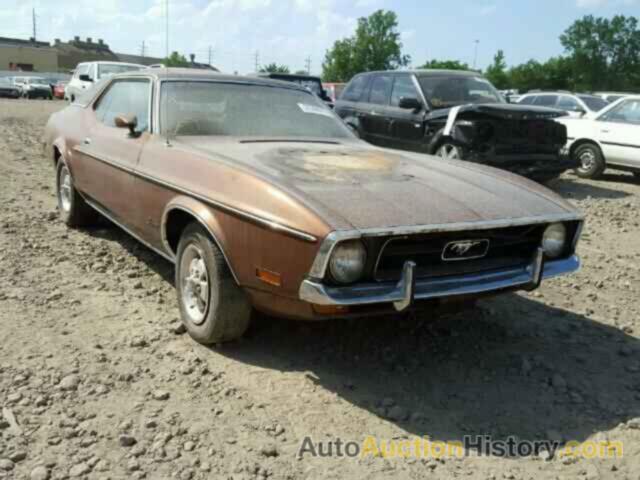 1972 FORD MUSTANG, 2F04H113525