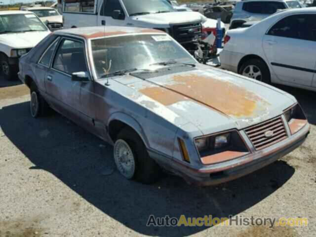 1984 FORD MUSTANG L, 1FABP28M3EF147222